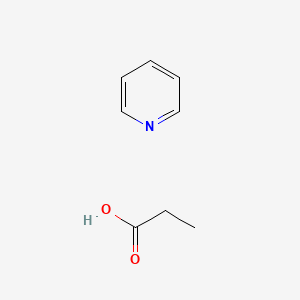 molecular formula C8H11NO2 B14644136 Pyridinepropanoic acid CAS No. 53088-71-4