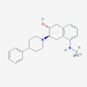 molecular formula C22H28N2O B146442 N-Methylaminobenzovesamicol CAS No. 131956-44-0