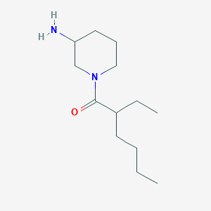 1-(3-Aminopiperidin-1-yl)-2-ethylhexan-1-one