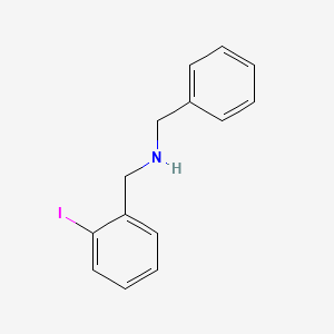 molecular formula C14H14IN B14644267 N-Benzyl-1-(2-iodophenyl)methanamine CAS No. 56008-40-3