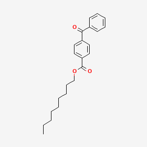 molecular formula C23H28O3 B14644278 Nonyl 4-benzoylbenzoate CAS No. 53912-02-0