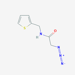2-azido-N-(2-thienylmethyl)acetamide