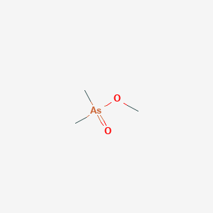 molecular formula C3H9AsO2 B14644326 Methyl dimethylarsinate CAS No. 53106-49-3