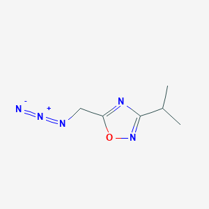 5-(Azidomethyl)-3-(propan-2-yl)-1,2,4-oxadiazole
