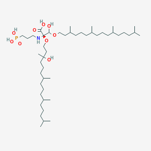 molecular formula C46H94NO9P B146444 Hydroxyarchaetidylserine CAS No. 134044-67-0