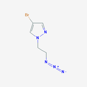 1-(2-azidoethyl)-4-bromo-1H-pyrazole