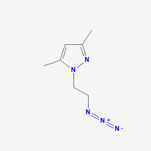 1-(2-azidoethyl)-3,5-dimethyl-1H-pyrazole