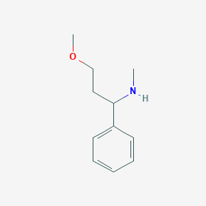 (3-Methoxy-1-phenylpropyl)methylamine