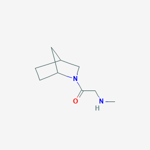 1-{2-Azabicyclo[2.2.1]heptan-2-yl}-2-(methylamino)ethan-1-one