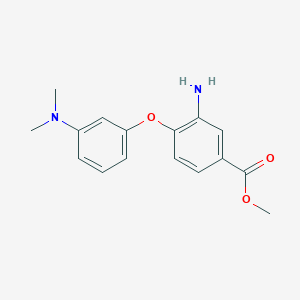 Methyl 3-amino-4-[3-(dimethylamino)phenoxy]benzoate