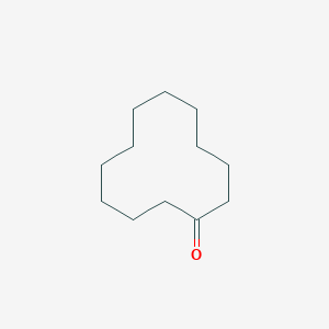 molecular formula C12H22O B146445 环十二酮 CAS No. 830-13-7