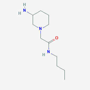 2-(3-aminopiperidin-1-yl)-N-butylacetamide
