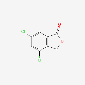 molecular formula C8H4Cl2O2 B14644597 4,6-Dichloro-2-benzofuran-1(3H)-one CAS No. 52043-45-5