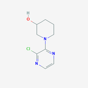1-(3-Chloropyrazin-2-yl)piperidin-3-ol