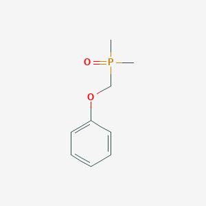 molecular formula C9H13O2P B14644646 Dimethyl(oxo)(phenoxymethyl)-lambda~5~-phosphane CAS No. 53236-13-8