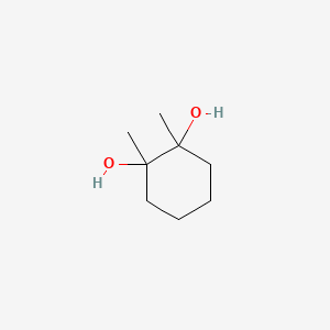 molecular formula C8H16O2 B14644700 1,2-Dimethylcyclohexane-1,2-diol CAS No. 55489-05-9