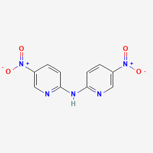 molecular formula C10H7N5O4 B14644709 5-nitro-N-(5-nitropyridin-2-yl)pyridin-2-amine CAS No. 52597-35-0
