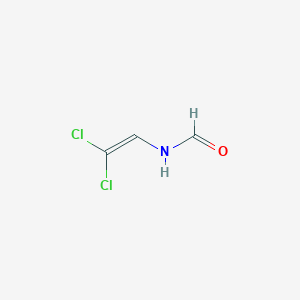 molecular formula C3H3Cl2NO B14644725 Formamide, N-(2,2-dichloroethenyl)- CAS No. 52831-81-9