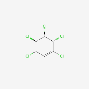 molecular formula C6H5Cl5 B14644734 alpha-PCCH CAS No. 51795-30-3