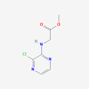 Methyl 2-[(3-chloropyrazin-2-yl)amino]acetate