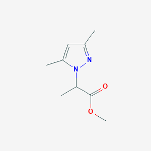 methyl 2-(3,5-dimethyl-1H-pyrazol-1-yl)propanoate