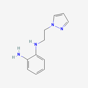 N1-[2-(1H-pyrazol-1-yl)ethyl]benzene-1,2-diamine
