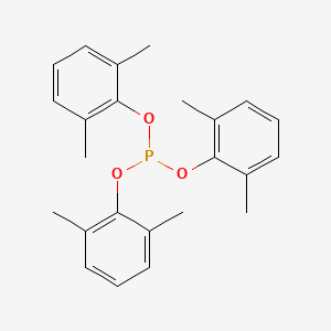 molecular formula C24H27O3P B14644865 Tris(2,6-dimethylphenyl) phosphite CAS No. 52830-49-6