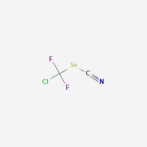 molecular formula C2ClF2NSe B14644919 Chloro(difluoro)methyl selenocyanate CAS No. 54451-31-9