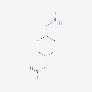 molecular formula C8H18N2 B146450 cis-1,4-Bis(aminomethyl)cyclohexane CAS No. 2549-93-1