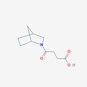 4-{2-Azabicyclo[2.2.1]heptan-2-yl}-4-oxobutanoic acid
