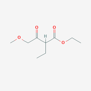 molecular formula C9H16O4 B1464501 2-乙基-4-甲氧基-3-氧代丁酸乙酯 CAS No. 13420-03-6