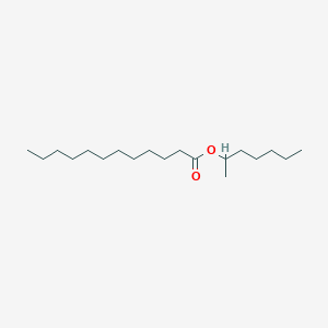 molecular formula C19H38O2 B14645018 Heptan-2-YL dodecanoate CAS No. 55194-06-4