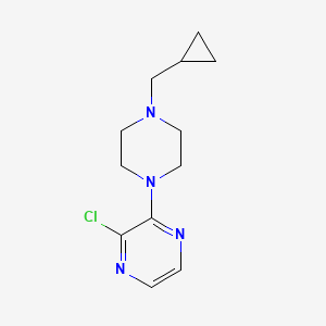 2-Chloro-3-[4-(cyclopropylmethyl)piperazin-1-yl]pyrazine