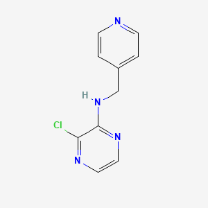 3-chloro-N-[(pyridin-4-yl)methyl]pyrazin-2-amine