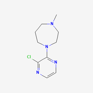 1-(3-Chloropyrazin-2-yl)-4-methyl-1,4-diazepane