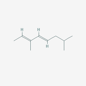 molecular formula C10H18 B14645161 3,7-Dimethylocta-2E,4E-diene 