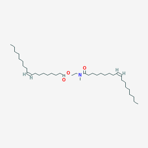 molecular formula C39H73NO3 B14645192 N-methyl-N-(2-oleoyloxyethyl)oleamide CAS No. 54479-55-9