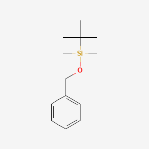 molecular formula C13H22OSi B14645206 Silane, (1,1-dimethylethyl)dimethyl(phenylmethoxy)- CAS No. 53172-91-1