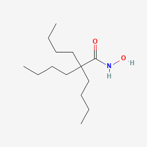 molecular formula C14H29NO2 B14645271 Tributylacetohydroxamic acid CAS No. 52061-82-2