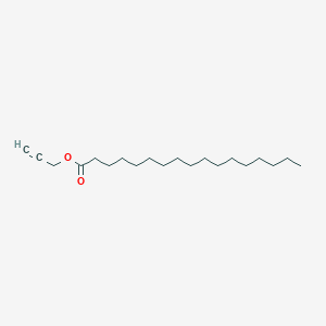 molecular formula C20H36O2 B14645288 Prop-2-YN-1-YL heptadecanoate CAS No. 55646-16-7