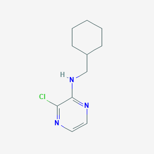 3-chloro-N-(cyclohexylmethyl)pyrazin-2-amine