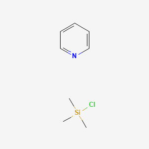 molecular formula C8H14ClNSi B14645568 Chloro(trimethyl)silane--pyridine (1/1) CAS No. 53482-08-9
