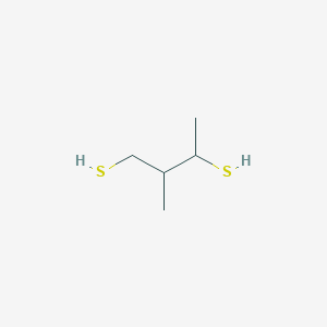 molecular formula C5H12S2 B14645603 2-Methylbutane-1,3-dithiol CAS No. 54812-83-8