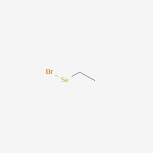 molecular formula C2H5BrSe B14645629 Ethaneselenenyl bromide CAS No. 54378-88-0
