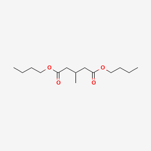 molecular formula C14H26O4 B14645632 Dibutyl 3-methyphenanedioate CAS No. 56051-60-6