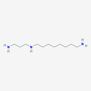 molecular formula C11H27N3 B14645675 N~1~-(3-Aminopropyl)octane-1,8-diamine CAS No. 53774-74-6