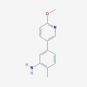 5-(6-Methoxypyridin-3-yl)-2-methylaniline