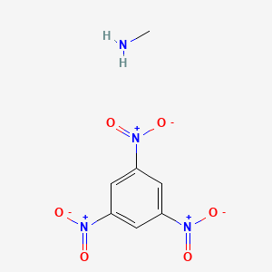 molecular formula C7H8N4O6 B14645808 Methanamine;1,3,5-trinitrobenzene CAS No. 56270-14-5
