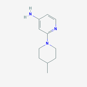 2-(4-Methylpiperidin-1-yl)pyridin-4-amine