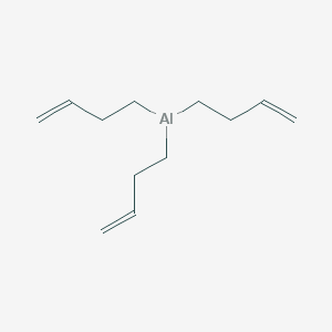 molecular formula C12H21Al B14645859 Tri(but-3-en-1-yl)alumane CAS No. 52053-03-9